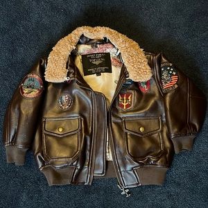 Top gun toddler jacket